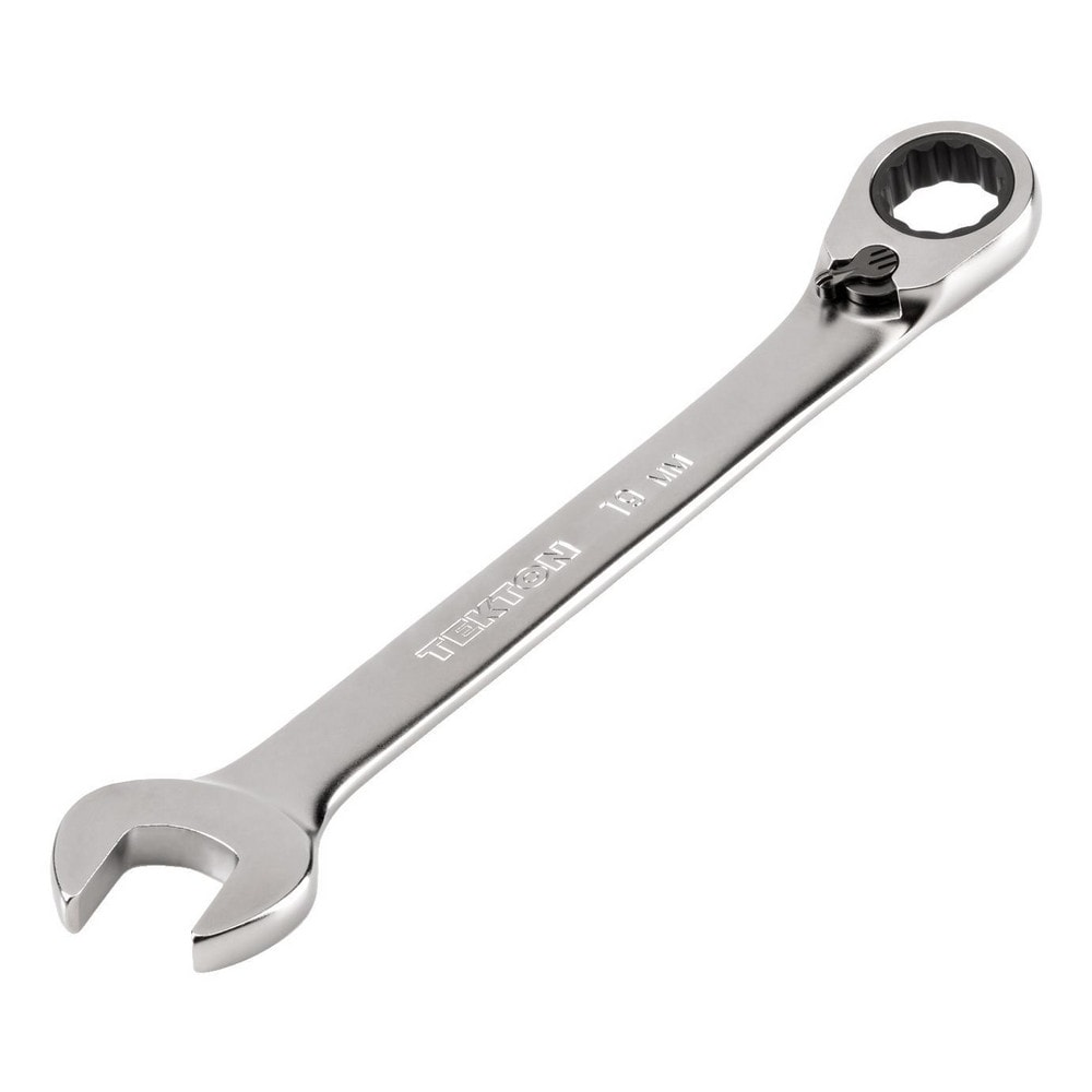 Combination Wrench: 19.00 mm Head Size, 15 deg Offset