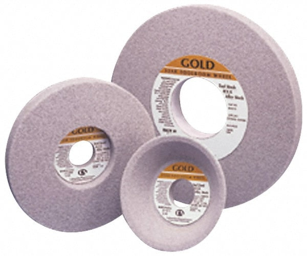 Surface Grinding Wheel: 14" Dia, 2" Thick, 5" Arbor, 46 Grit