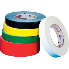 Packing Tape: 54.8' Long, White, Synthetic Rubber Adhesive