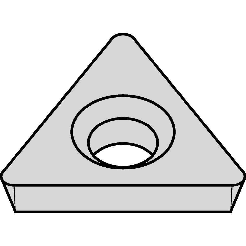 Turning Insert: TDHB12807501 KCU10B, Carbide