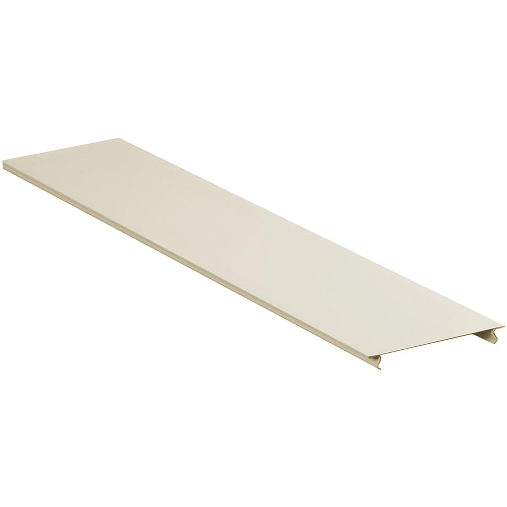 Raceways; Cover Type: Snap-On; Number of Channels: 1; Color: Ivory; Overall Depth: 0.6 in; Overall Width: 5; Material: Steel; Overall Length (Feet): 31.00; Overall Depth (Decimal Inch): 0.6 in