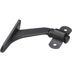 Brackets; Bracket Type: Handrail Bracket; Mount Type: Screw-On; Length (Inch): 3.19 in; Bracket Material: Zinc; Load Capacity: 100; Overall Width: 1.28 in; Finish: Black