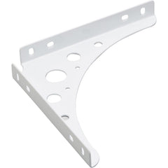 Brackets; Bracket Type: Shelf Bracket; Mount Type: Screw-On; Length (Inch): 8 in; Bracket Material: Steel; Load Capacity: 110; Overall Width: 1 in; Finish: White