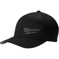 Baseball Hat: Spandex, Polyester & Cotton,  Black,  Size  Large & X-Large