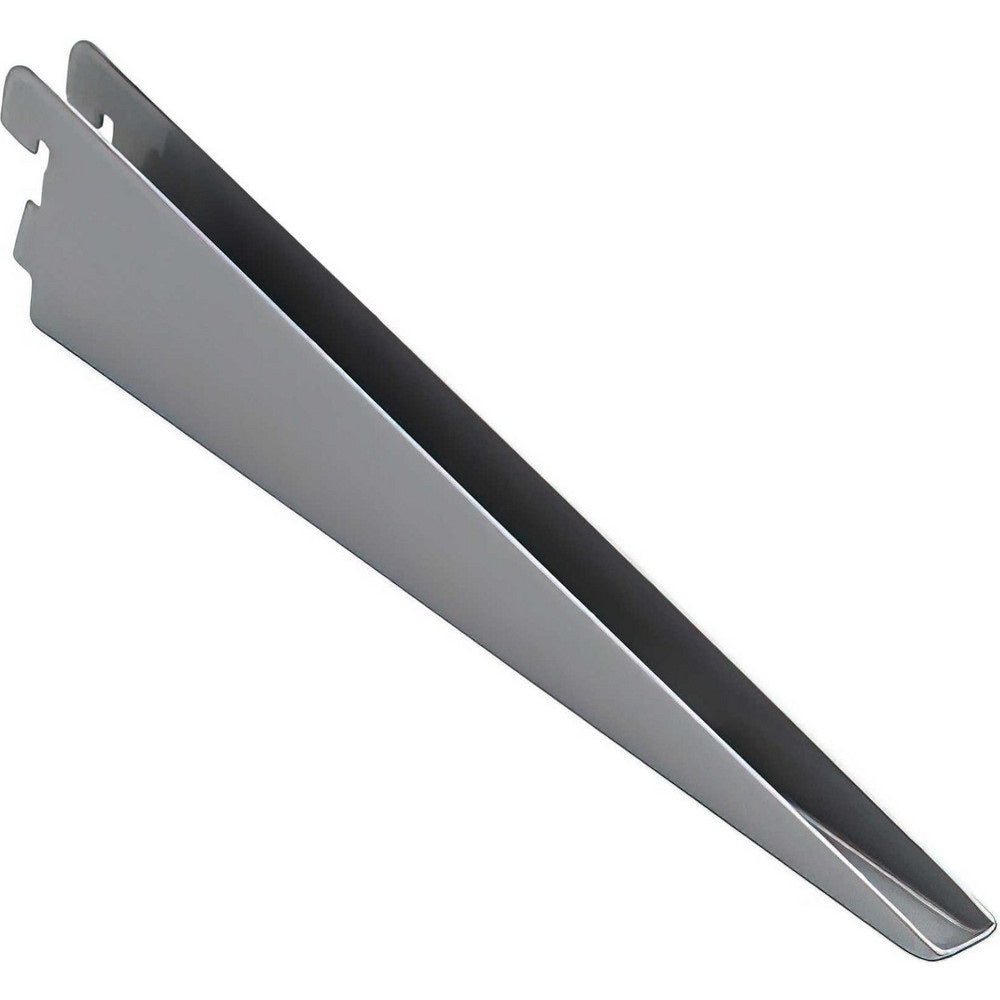 Brackets; Bracket Type: Double Shelf Bracket; Mount Type: Insert; Length (Inch): 6.5 in; Bracket Material: Metal; Load Capacity: 254; Overall Width: 0.5 in; Finish: Titanium