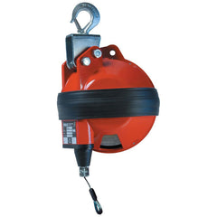 Tool Balancers; Reel Type: Enclosed; Hanger Type: Safety Swivel Hook; Minimum Load Capacity: 44.00; Maximum Load Capacity: 55.00; Cable Length: 9.850; Lockable: Yes; Locking Mechanism: Locking Screw; Tension Adjustment: Yes