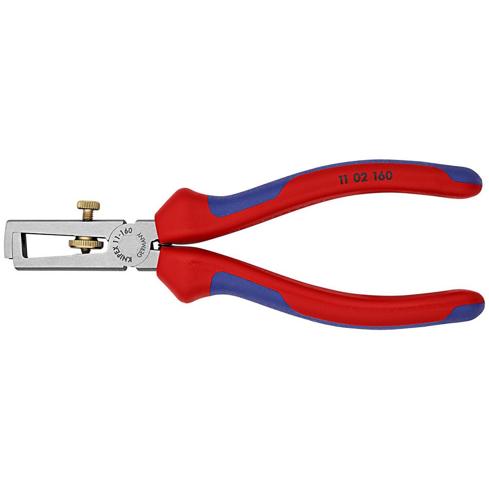 Wire & Cable Strippers; Maximum Capacity: 13/64" (5.0 mm); Type: Wire Strippers; Minimum Wire Gauge: 8 AWG; Insulated: No; Wire Type: AWG, Stranded, Single, Solid; Body Material: Steel