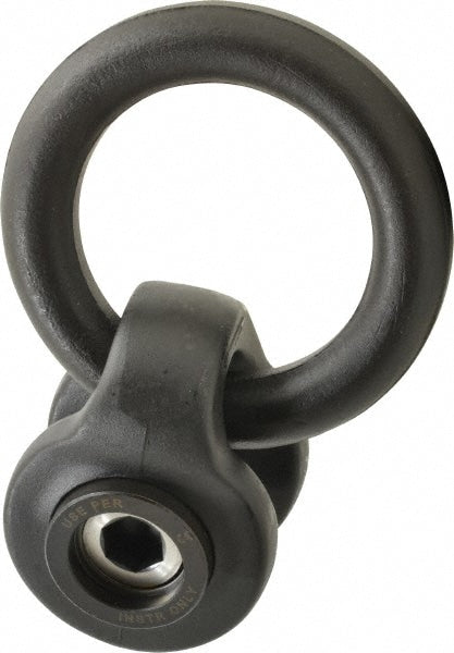 Side Pull Hoist Ring: Bolt-On, 7100 lb Capacity, 360¬∞