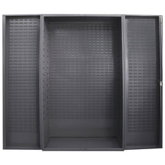 Steel Customizable, Bin & Door Shelf Cabinet: 48" Wide, 84" High