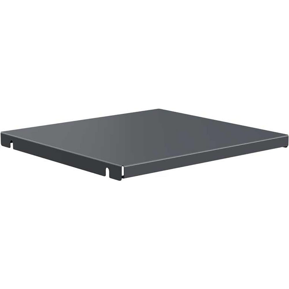 Cabinet Components & Accessories; Accessory Type: Shelf; For Use With: Shelf Cabinets; Overall Depth: 21.5 in; Overall Height: 1.25 in; Material: Steel; Load Capacity: 1200; Color: Gray; Overall Width: 17