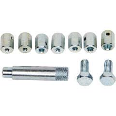 Tapping Adapter Sets; Tap Adapter Size: 0; Minimum Tap Size: 4 mm; Maximum Tap Size: 16 mm; Minimum Tap Shank Diameter: 0.141; Maximum Tap Shank Diameter: 0.48; Quick-change: Yes