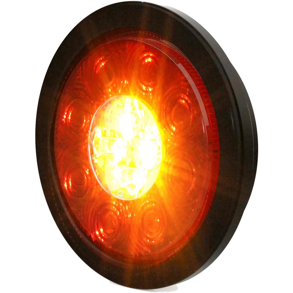 Emergency Light Assemblies; Light Assembly Type: LED Warning Light; Voltage: Multi-Voltage; Mount Type: Grommet; Power Source: 12-24V DC; Overall Height: 4 in