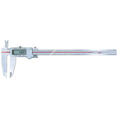 Electronic Caliper: 0 to 18", 0.0005" Resolution, No IP Rating