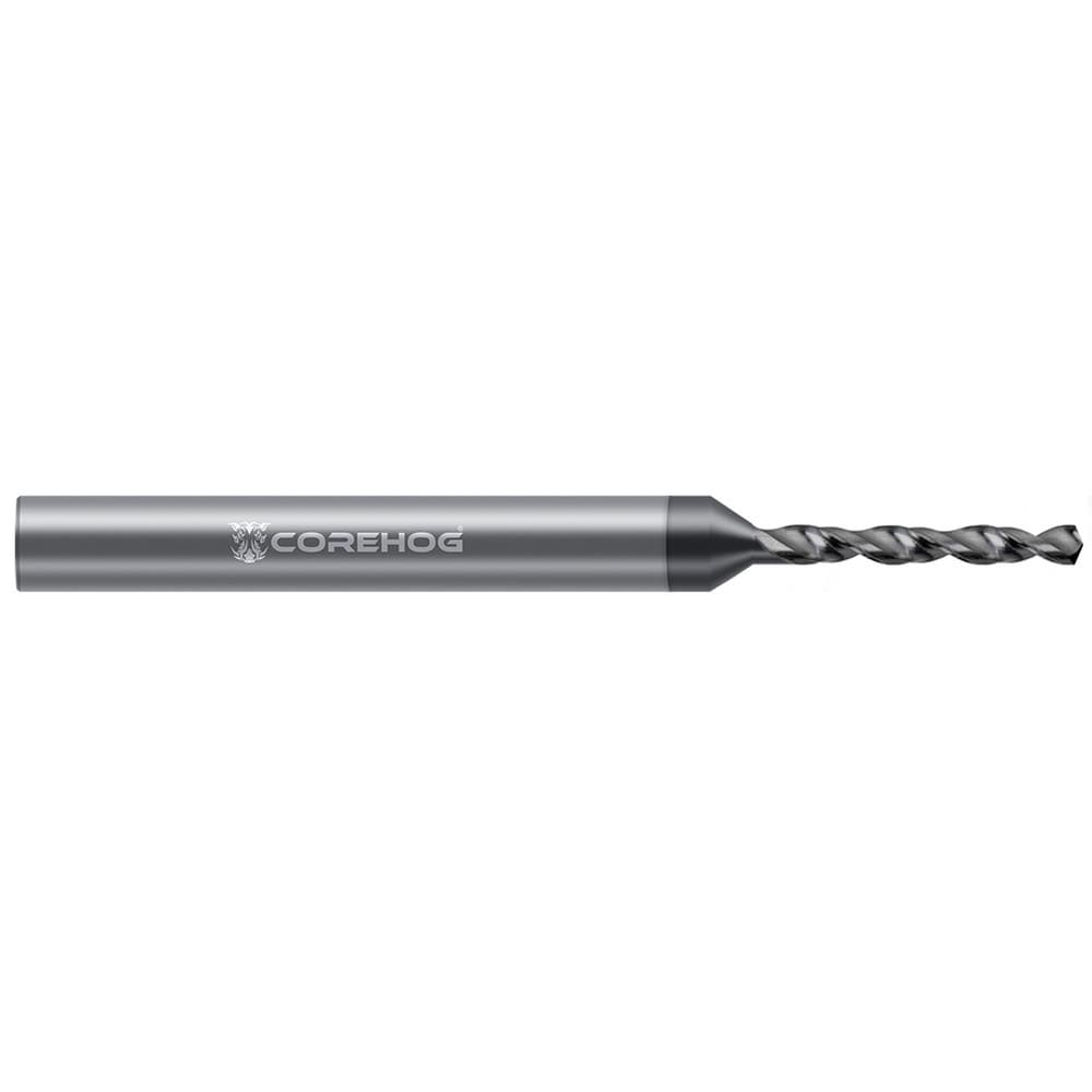 Micro Drill Bit: 0.1181" Dia, 130 deg, Solid Carbide