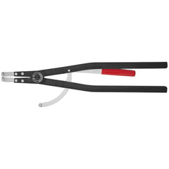 Retaining Ring Pliers; Type: Large Internal Snap Ring Pliers; Tip Angle: 90; Ring Diameter Range (Inch): 9-59/64 to 16; Overall Length (Inch): 23-1/2