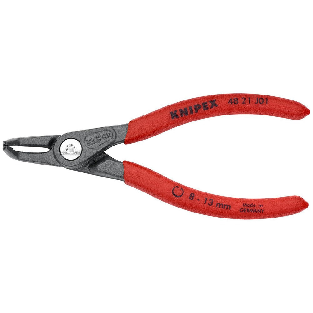 Retaining Ring Pliers; Type: Precision Internal Snap Ring Pliers; Tip Angle: 90; Ring Diameter Range (Inch): 5/16 to 1/2; Overall Length (Inch): 5-1/4