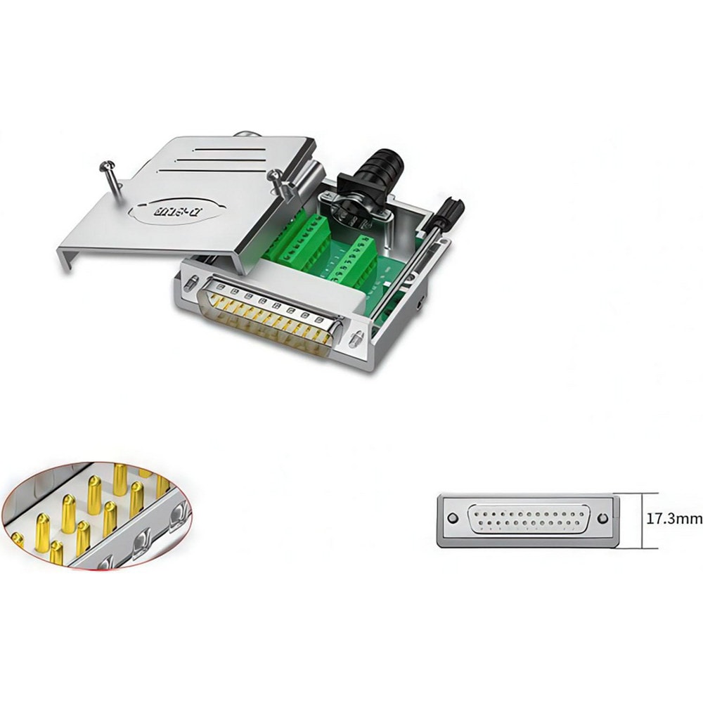 Computer Cable Accessories; Accessory Type: Adapter; For Use With: Data Networks Serial Data Transmission Device Management Instrument Control; Connection Type: D-Sub RS-232 Serial; Number Of Connections: 25; Gender: Female; Housing Material: Zinc; Finish