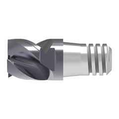 Corner Radius & Corner Chamfer End Mill Heads; Mill Diameter (mm): 12.00; Chamfer Width (mm): 0.240; Chamfer Angle: 45.000; Length of Cut (mm): 9.0000; Number Of Flutes: 3