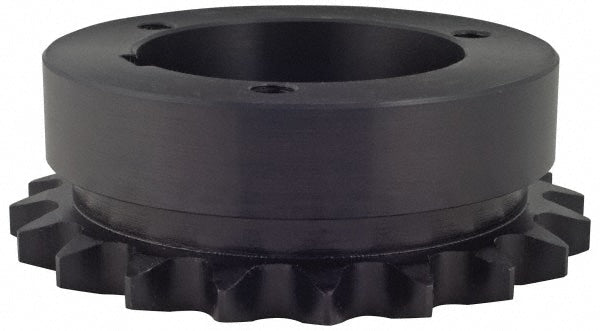 Bushed Roller Chain Sprocket: 14 Teeth, 3/4" Pitch, 1-3/4" Bore Dia