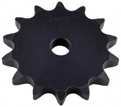 Plate Roller Chain Sprocket: 24 Teeth, 5/8" Pitch, 3/4" Bore Dia