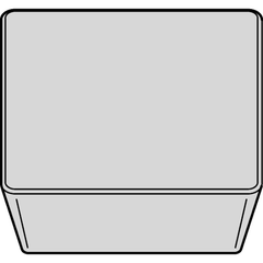 Turning Insert: SPU422 KCP25C, Carbide