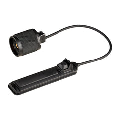 Flashlight Accessories; Accessory Type: Remote Switch; For Use With: ProTac[REG] Rail Mount HL-X Laser; Color: Black; Overall Length: 8.00 in; Overall Height: 0.125 in; Features: The remote switch is for use with the ProTac Rail Mount HL-X with Laser mod