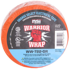 Electrical Tape; Tape Material: Vinyl; Width (Inch): 3/4; Thickness (mil): 7.0000; Color: Orange; Series: Professional; Series Part Number: WW-722-OR; Adhesive Material: PVC