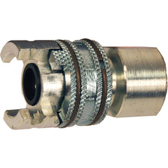 Pneumatic Hose Fittings & Couplings; Fitting Type: Air Hose; Type: Coupler; Coupling Type: Coupler; Interchange Type: Thor Finger-Lock; Thread Type: NPTF; Coupler Size: 0.5; Material: Steel; Thread Standard: Female NPT