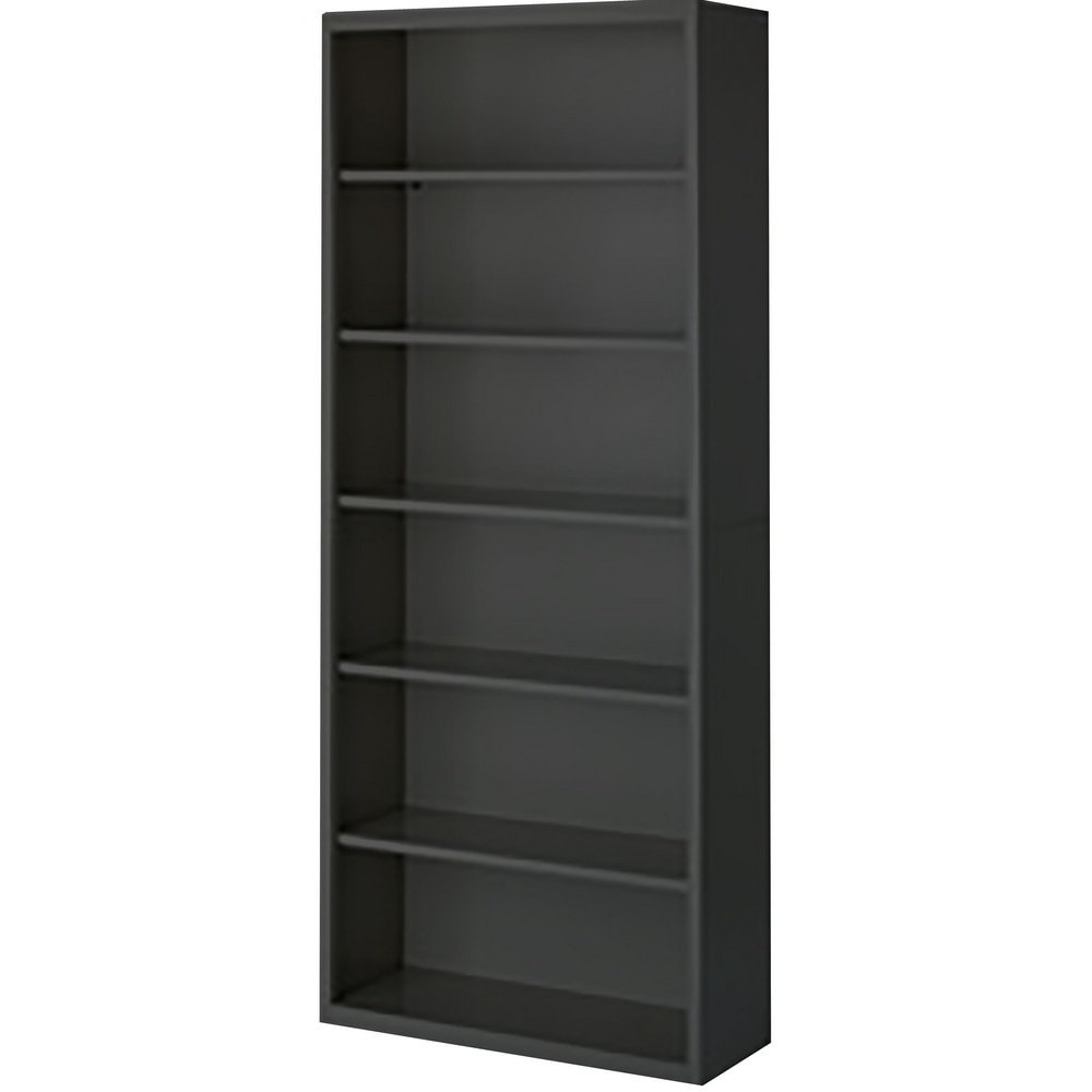 Bookcases; Overall Height: 84; Overall Width: 36; Overall Depth: 18; Material: Steel; Color: Wine Red; Shelf Weight Capacity: 160