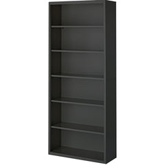 Bookcases; Overall Height: 84; Overall Width: 36; Overall Depth: 18; Material: Steel; Color: Yellow; Shelf Weight Capacity: 160