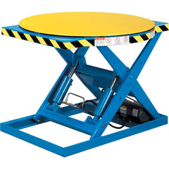 Stationary Lift Tables; Overall Length: 45.00 in; Lift Mechanism: Hydraulic; Overall Height: 32.5 in; Body Material: Steel; Load Capacity: 2500 lb