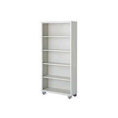 Bookcases; Overall Height: 75; Overall Width: 36; Overall Depth: 18; Material: Steel; Color: Pastel Green; Shelf Weight Capacity: 160