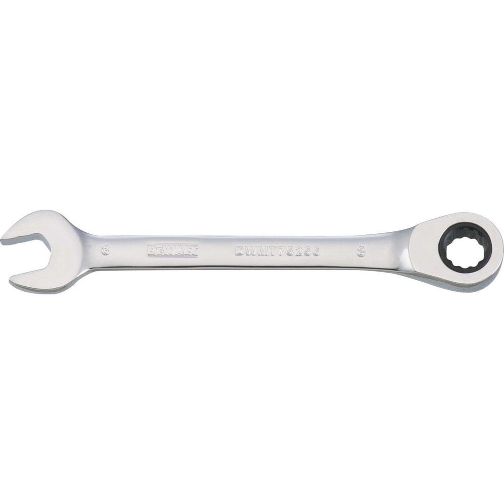 Combination Wrench: 8.00 mm Head Size, 15 deg Offset