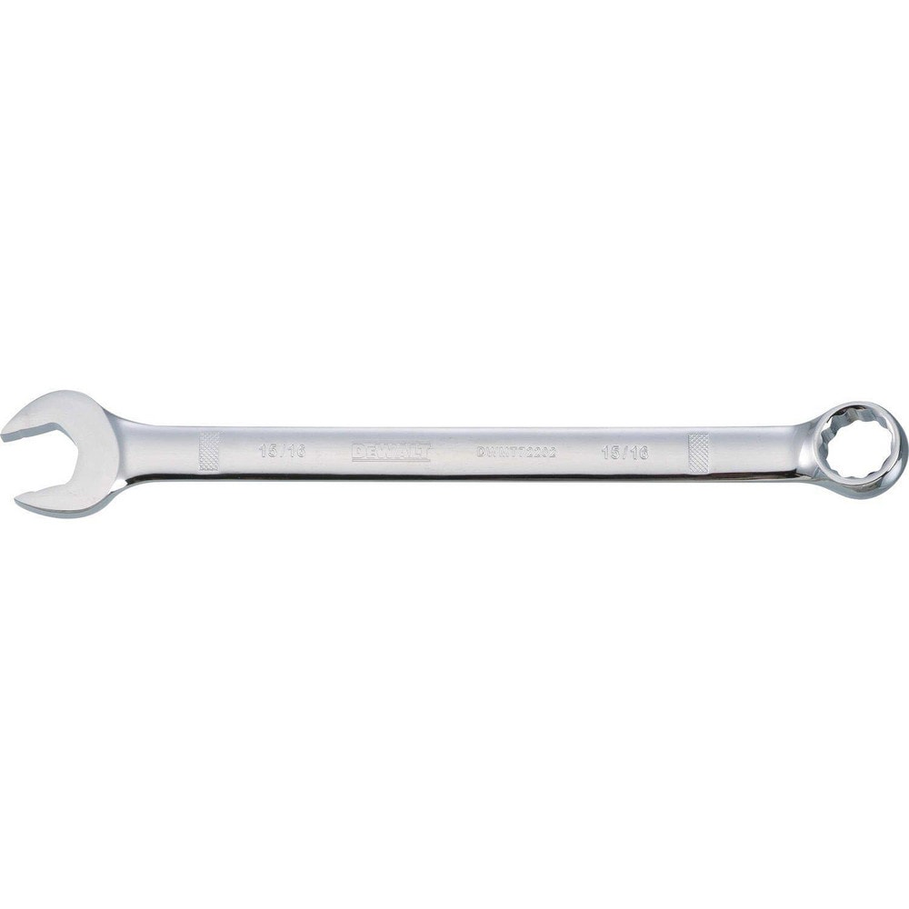 Combination Wrench: 15/16" Head Size, 15 deg Offset