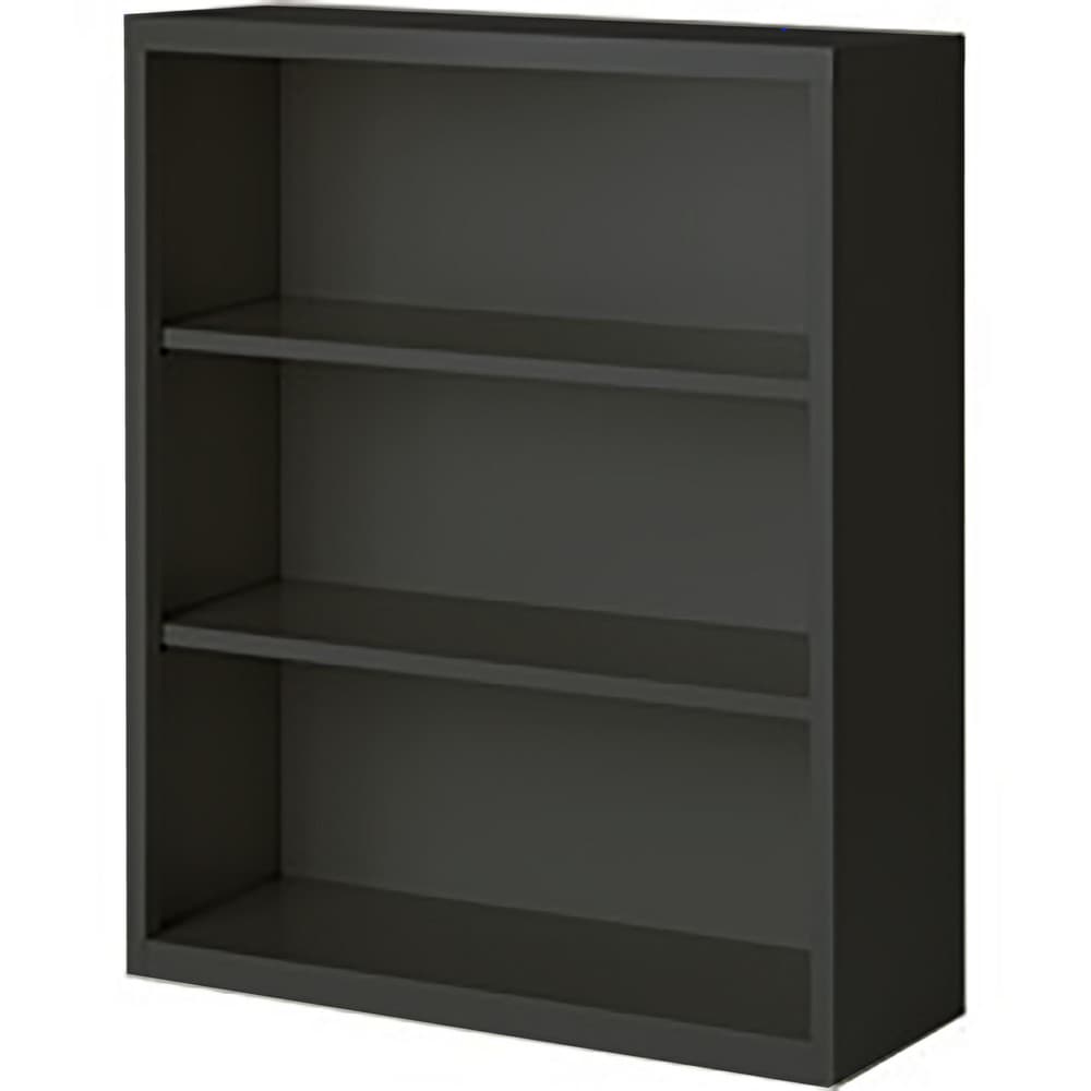 Bookcases; Overall Height: 42; Overall Width: 36; Overall Depth: 13; Material: Steel; Color: Wine Red; Shelf Weight Capacity: 160