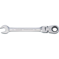 Combination Wrench: 10.00 mm Head Size, 15 deg Offset