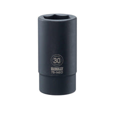 Impact Socket: 3/4" Drive, 30 mm Socket, Hex Drive