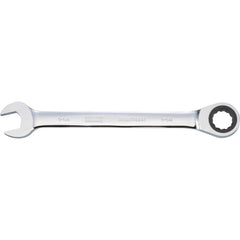 Combination Wrench: 1-1/4" Head Size, 15 deg Offset