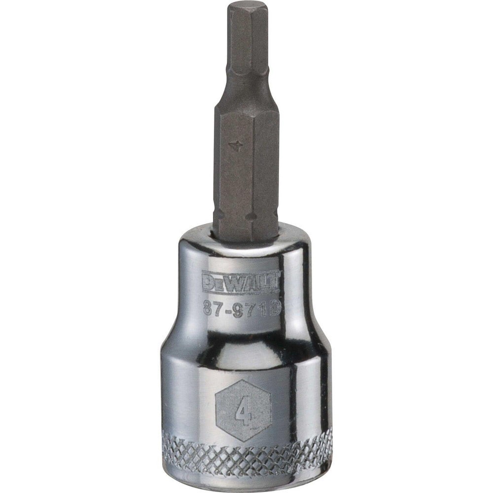 Hand Hex & Torx Bit Sockets; Socket Type: Hex Bit Socket; Hex Size (mm): 4.000