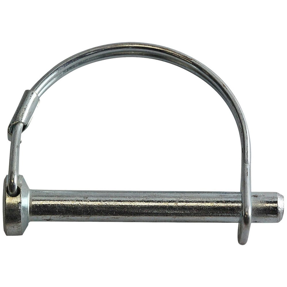 Snap & Locking Pins; Pin Diameter: .313; Overall Length: 2.75; Retainer Shape: Round; Retainer Style: Double Wire; Retainer Material: Carbon Steel; Pin Material: Carbon Steel; Pin Material Grade: Low Carbon Steel; Pin Finish: Zinc Plated