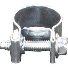 Worm Gear Clamps; Clamp Type: Fuel Injection Hose; Minimum Diameter (mm): 11.00; Minimum Diameter (Fractional Inch): 7/16; Minimum Diameter (Decimal Inch): 0.4375; Maximum Diameter (Decimal Inch): 0.5000; Maximum Diameter (mm): 13.00; Maximum Diameter (In