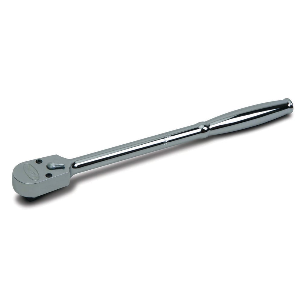 Ratchets; Tool Type: Standard Ratchet, Ratchet; Drive Size: 3/8; Head Shape: Pear; Head Style: Fixed; Material: Steel; Finish: Chrome; Overall Length (Inch): 15