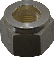 Compression Tube Nut: 1/2" Tube OD, FNPT