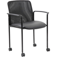 Stackable Guest Chair: 33" High, 24" Wide, 24" Deep