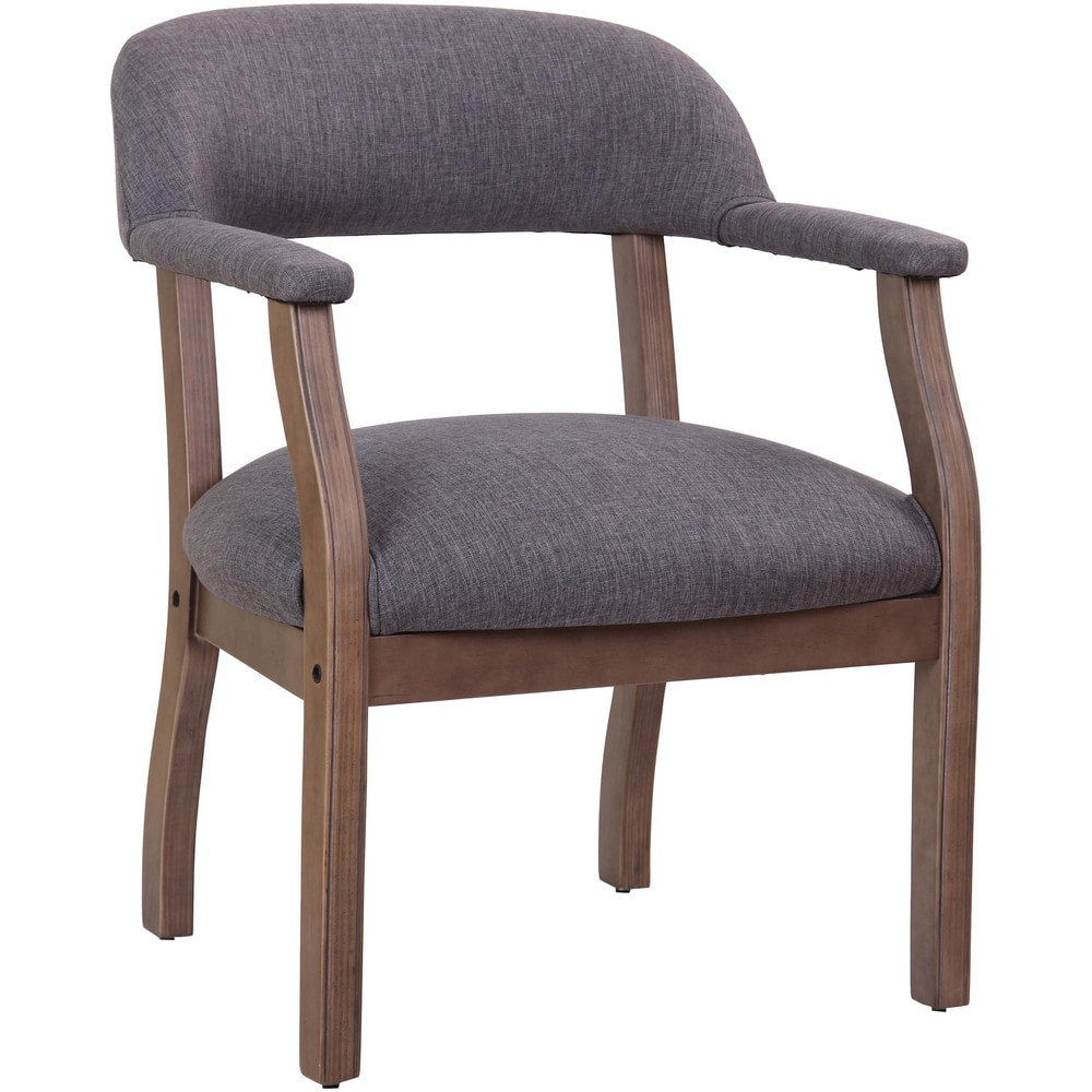 Modern Captain?s Guest Chair: 31" High, 24" Wide, 26" Deep