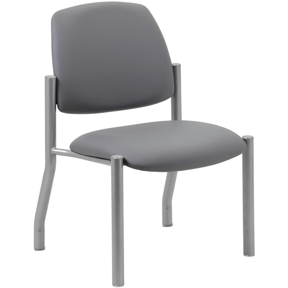 Mid Back Armless Guest Chair: 32-1/2" High, 24-1/2" Wide, 22" Deep