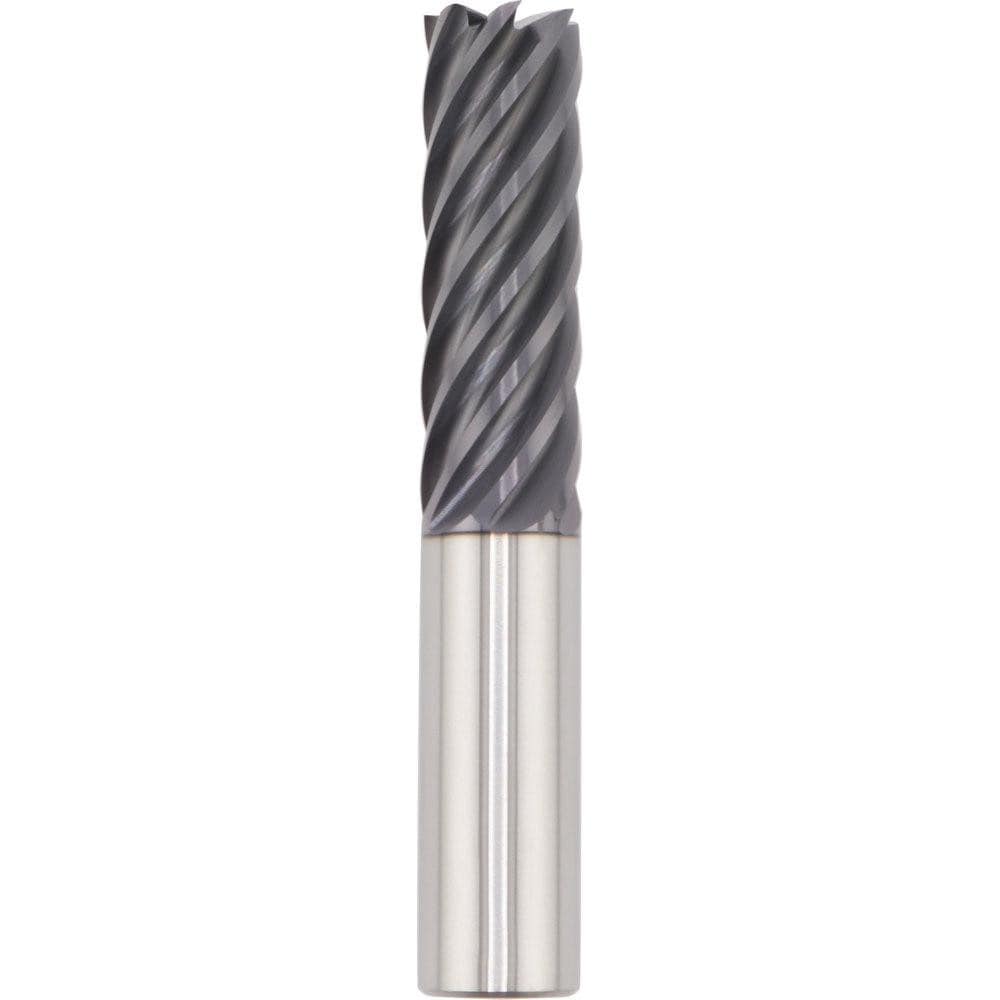 Square End Mill: 7 Flute, Solid Carbide