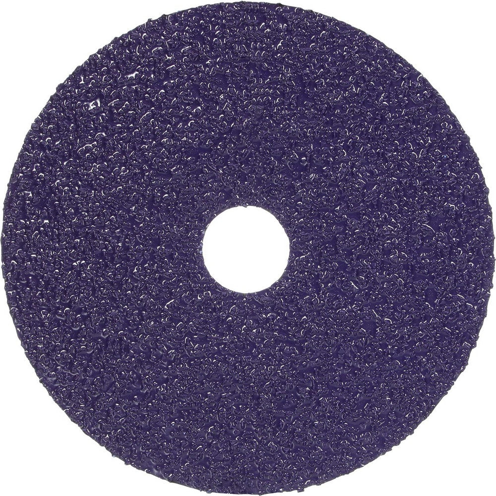 Fiber Disc:  4" Disc Dia, 7/8" Hole, Arbor Hole, 36 Grit, Premium Ceramic Alumina