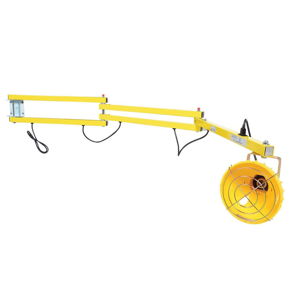 Dock Lights; Lamp Type: Dock Light; Modular Style: Loading Dock Light; Lumens: 3700; Wattage: 100.000; Swivel Angle: 90.00; Arm Adjustability: Horizontal