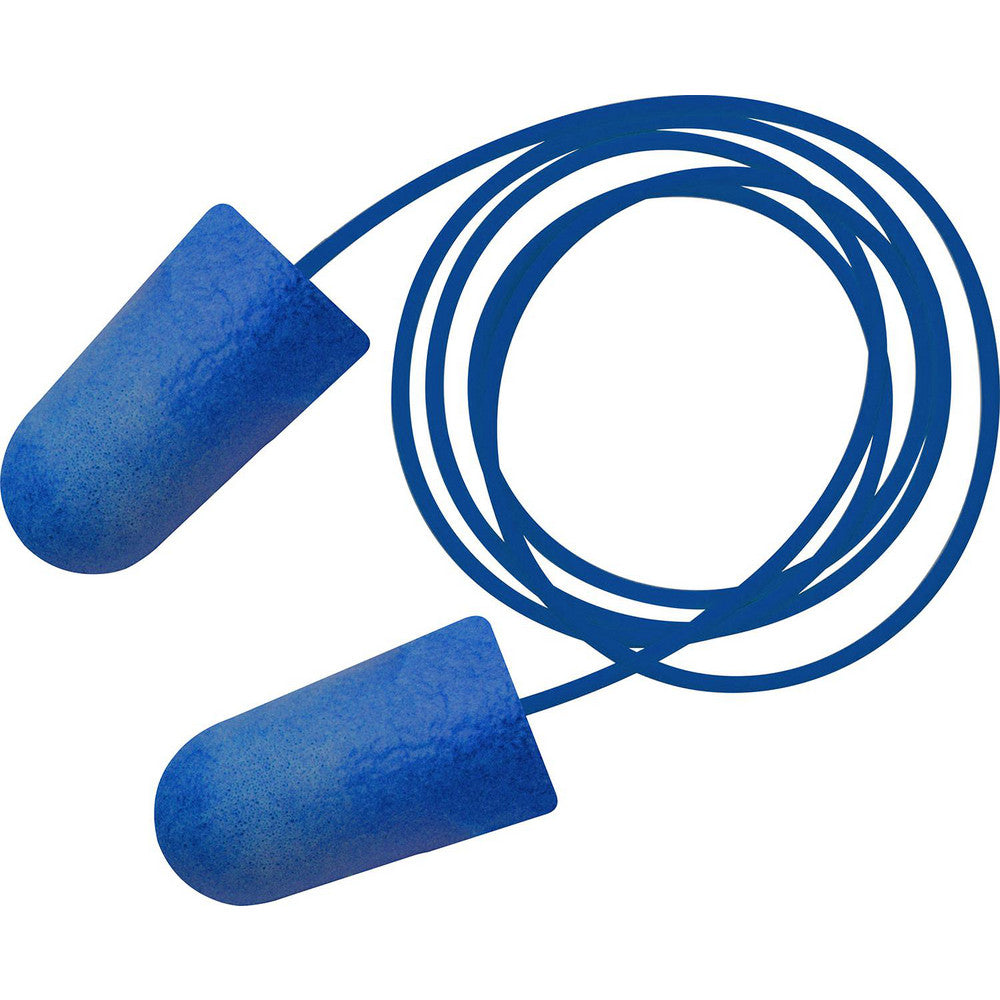 Earplugs: 32 dB, Foam, Bullet, Roll Down, Corded, Metal Detectable